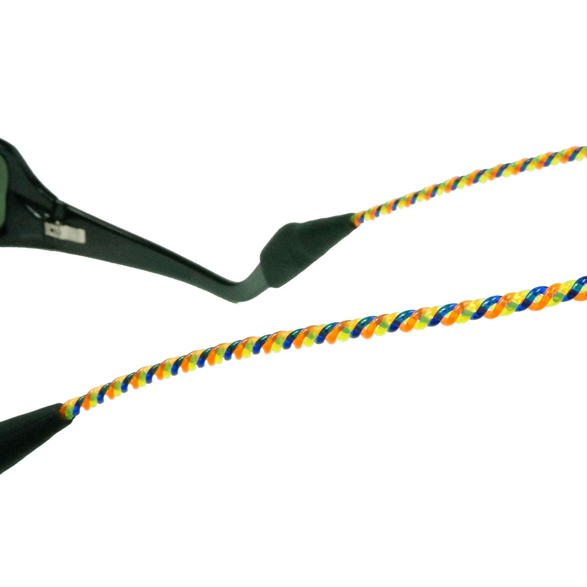 RePurposed Monofilament Sunglass Retainers - 13 inch, Blue/Orange/Yellow image