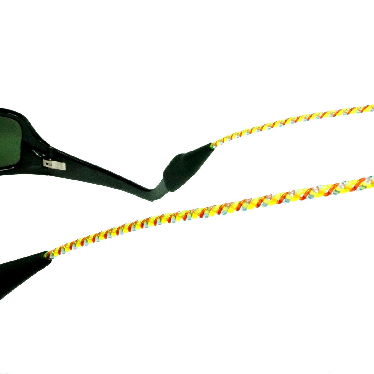 RePurposed Monofilament Sunglass Retainers - 15 inch, Light Blue/Red/Yellow image