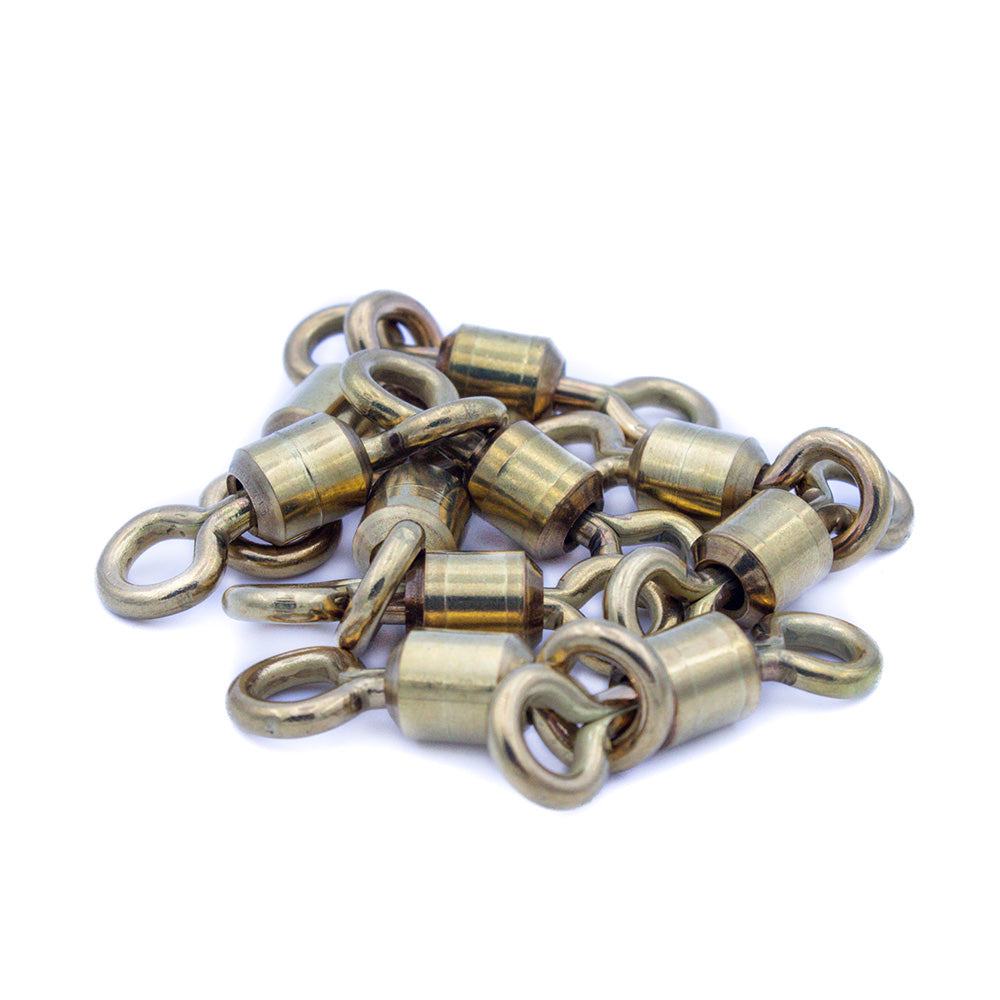 Brass 3-Way Combination Crane Swivels 5pk