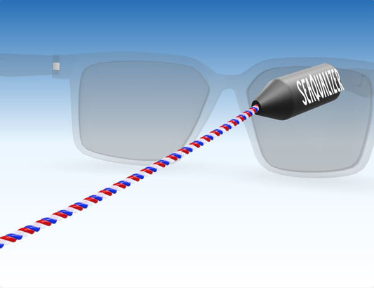 Eyewear Retainer — Red / White / Blue
