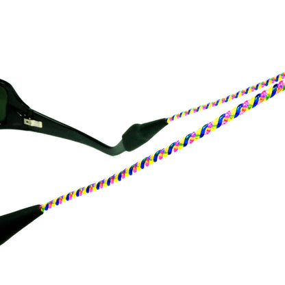 RePurposed Monofilament Sunglass Retainers - 15 inch, Blue/Green/Pink image
